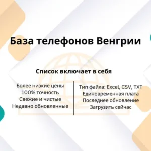 База телефонов Венгрии