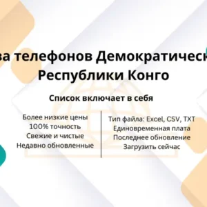 База телефонов Демократической Республики Конго